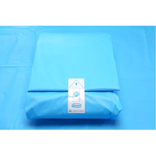 Hospital Use Medical EO Sterile Fenestrated Drape Pack , Hip U Drape