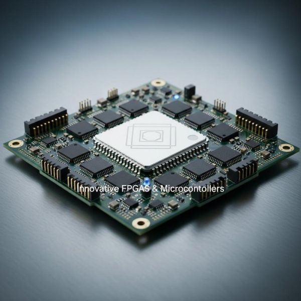 Innovative FPGAs Field Programmable Gate Array with Microcontrollers Supporting