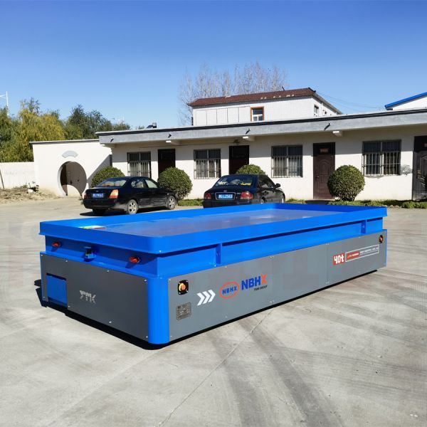 Heavy Duty 40 Tons Remote Control Hydraulic Turning Transfer Trolley