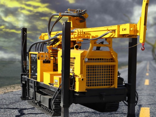 400m Depth Hydraulic Pneumatic Drilling Rig for Environmental Sampling