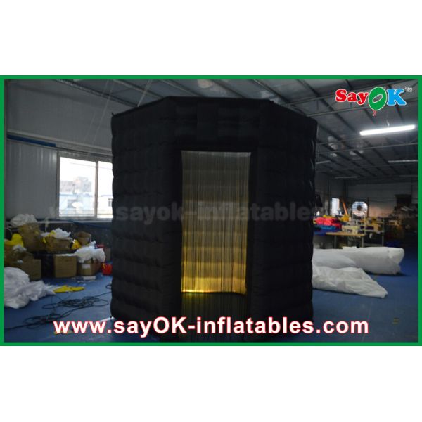 Inflatable Photo Booth Hire Black Eight Angela Lighting Inflatable Photobooth Wedding Curtains Backdrop