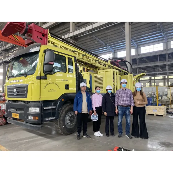 750 type Aquifer Master Water Well Drilling Rig with Powerful Engine
