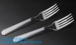 Disposable Flatware Set-Heavyweight Plastic Cutlery 100 Forks, 100 Spoons, 100