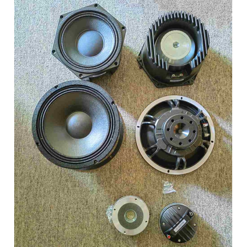 Dual Compact Neodymium Line Array 2 Way Full Range Speaker 10 Inch