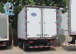 Sinotruk 3 - 7 Ton Carrier Refrigerated Truck / Cooler Van For Fresh Vegetable