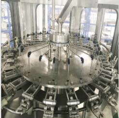 Rotary Water Filling Machines 36000BPH High Capacity Liquid Bottled Plant