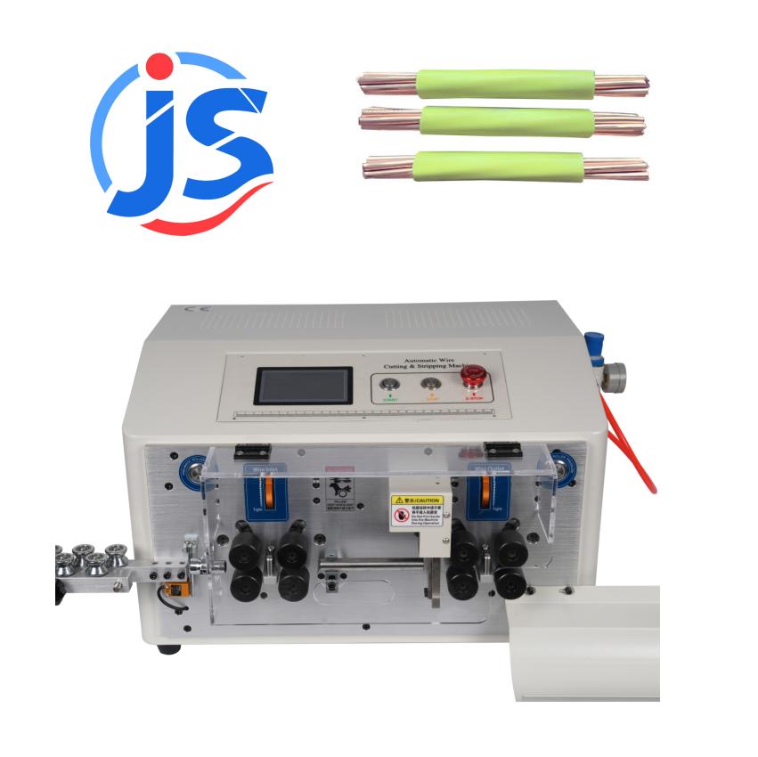 4.3 Inch Touch Screen Automatic Wire Stripping Machines 110V 220V Automatic Cutting And Stripping Machine