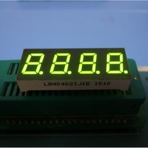 Buy cheap Four Digit 7 segment Numeric LED Display 0.4 inch pure green for temperature control product