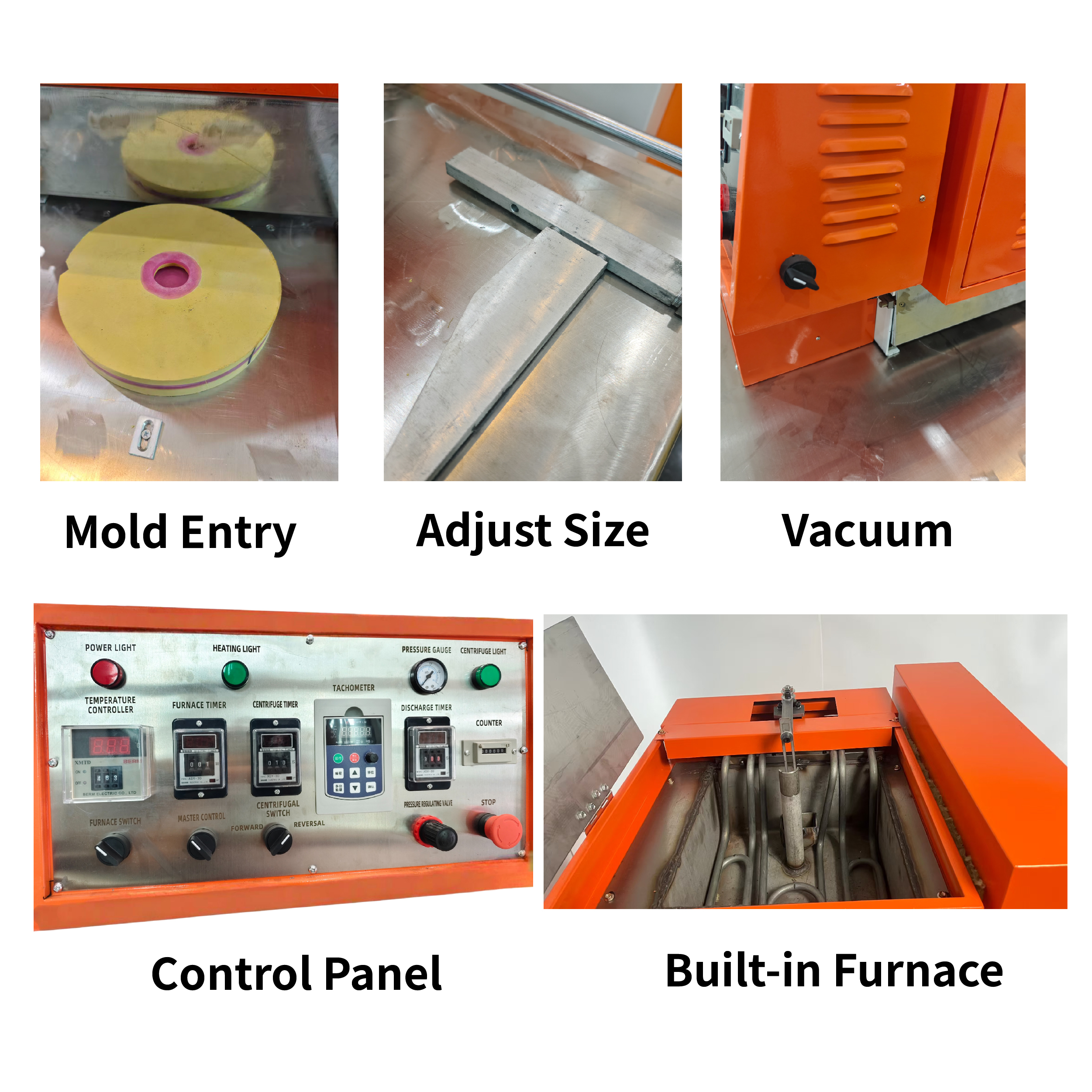 Full Automatic Vacuum Centrifugal Casting Machine for Zamak Alloy Ring Decorative Ring Production Equipment