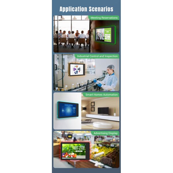 10.1 Inch POE Android Meeting Room Tablet with RK3288 CPU