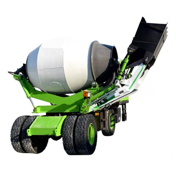 Multifunctional 3.5 M3 Self Loading Concrete Mixer Vehicle / Cement Mixer Truck