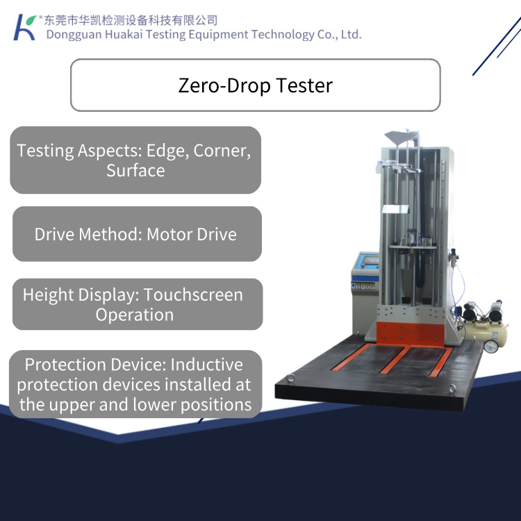 Carton Packaging Drop Impact Testing Machine and Packaging Box Zero Drop Testing Machine