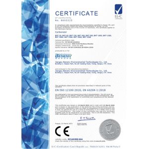Benenv Co., Ltd Certifications