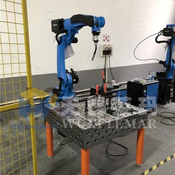 D28 3D Welding Table with 100x100mm Hole Grid for Large Workpieces