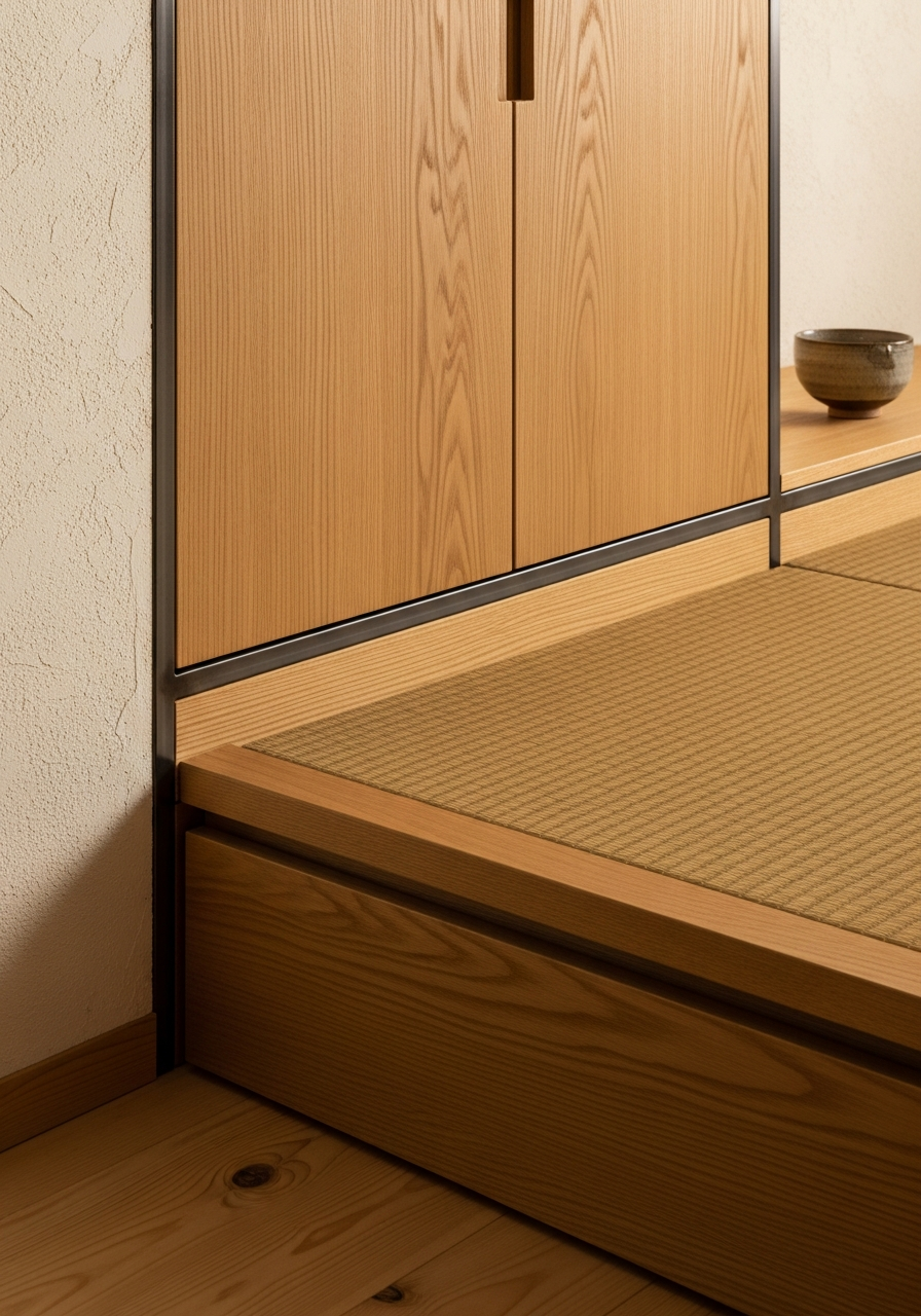 detail view of 304 stainless steel joinery, finish transitions, and edge quality