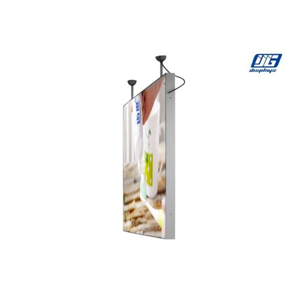 A2 Ceiling Hanging Double Side Frameless Fabric Led Light box Sign