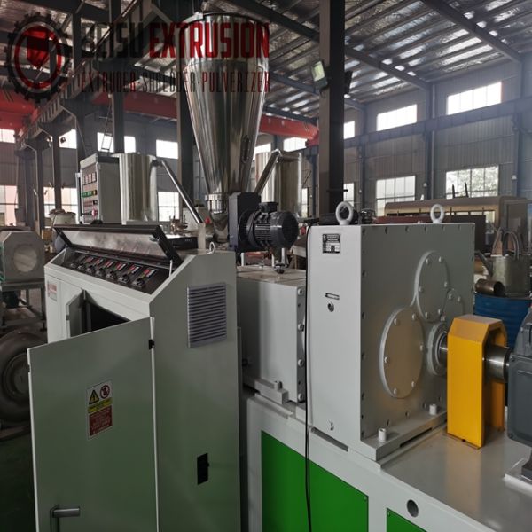 1440rpm Soft Plastic PVC Pelletizing Making Machine With Extruder Knife Cutter