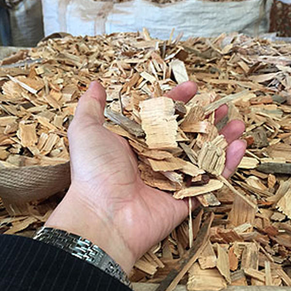 15t Ph Wood Chips Bamboo Chipper Machine For Energy Generation