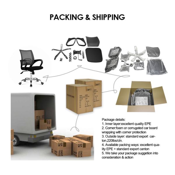 Full Mesh Executive Ergonomic Office Chairs Back Adjustable With 3 Stops Tiling