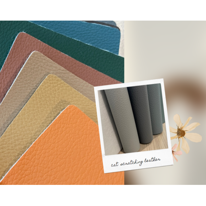 1.4mm PVC Leather For Chairs Sofa- Scratch-Resistant & Pets Friendly