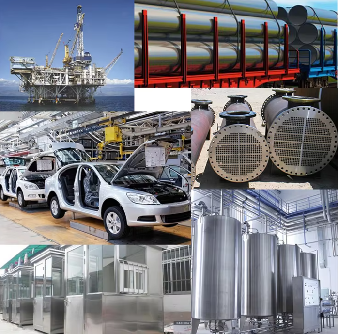 310S 316L SS Round Pipe Mirror Polished Square Round Seamless Welded 27mm oD