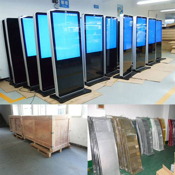 17 Inch Black PC Industrial CCTV LCD Monitor Screen TFT High Brightness