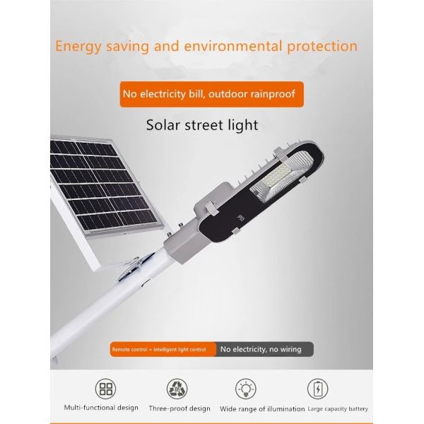 PIR Sensor 12000lm 300W Solar Energy Street Light
