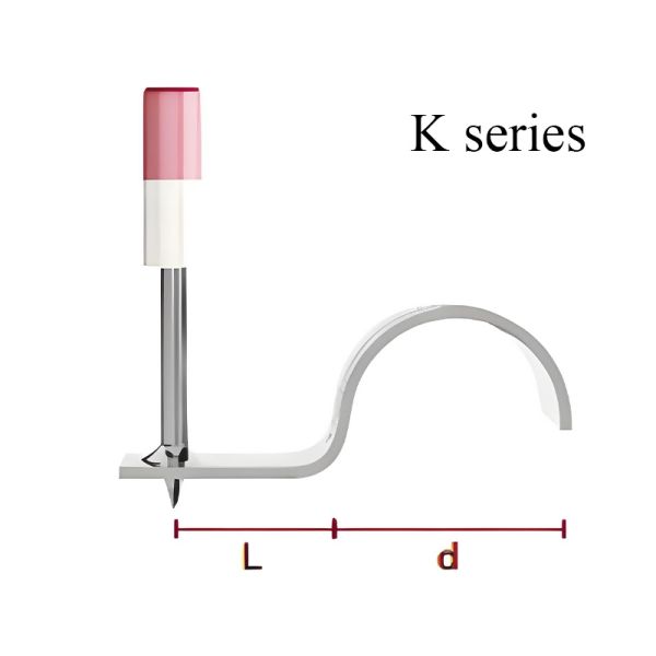 Ceiling Mounting Tool Z-Shaped-Concrete Shooting Pin