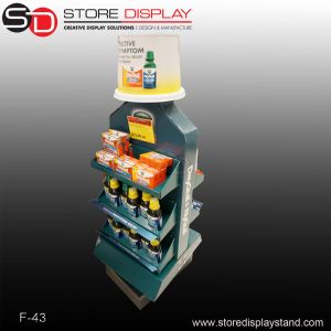 China Advertising pop double sides display stands on sale
