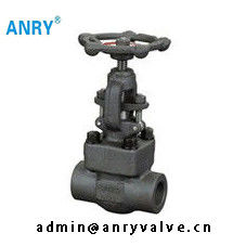 A105 3/8" Forged Steel Gate Valve Flexible Graphite stem packing