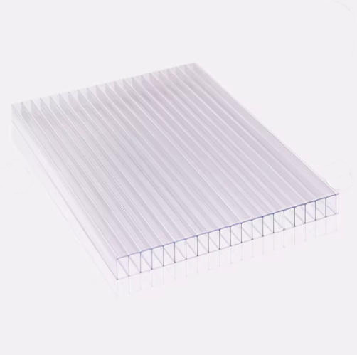 Polycarbonate Hollow Sheet Custom UV Resistant Roofing Panels PC Hollow Sheet