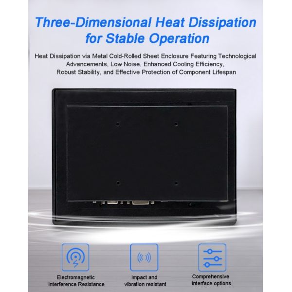 24 Inch High Brightness 1000nits LCD USB DVI Sunlight Readable Embedded Industrial Open Frame Touch Monitor 1000nits Sunlight Readable