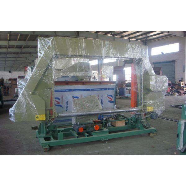 Horizontal Foam Cutting Machine With Frequency Conversion System , Sponge Mattress Production Line