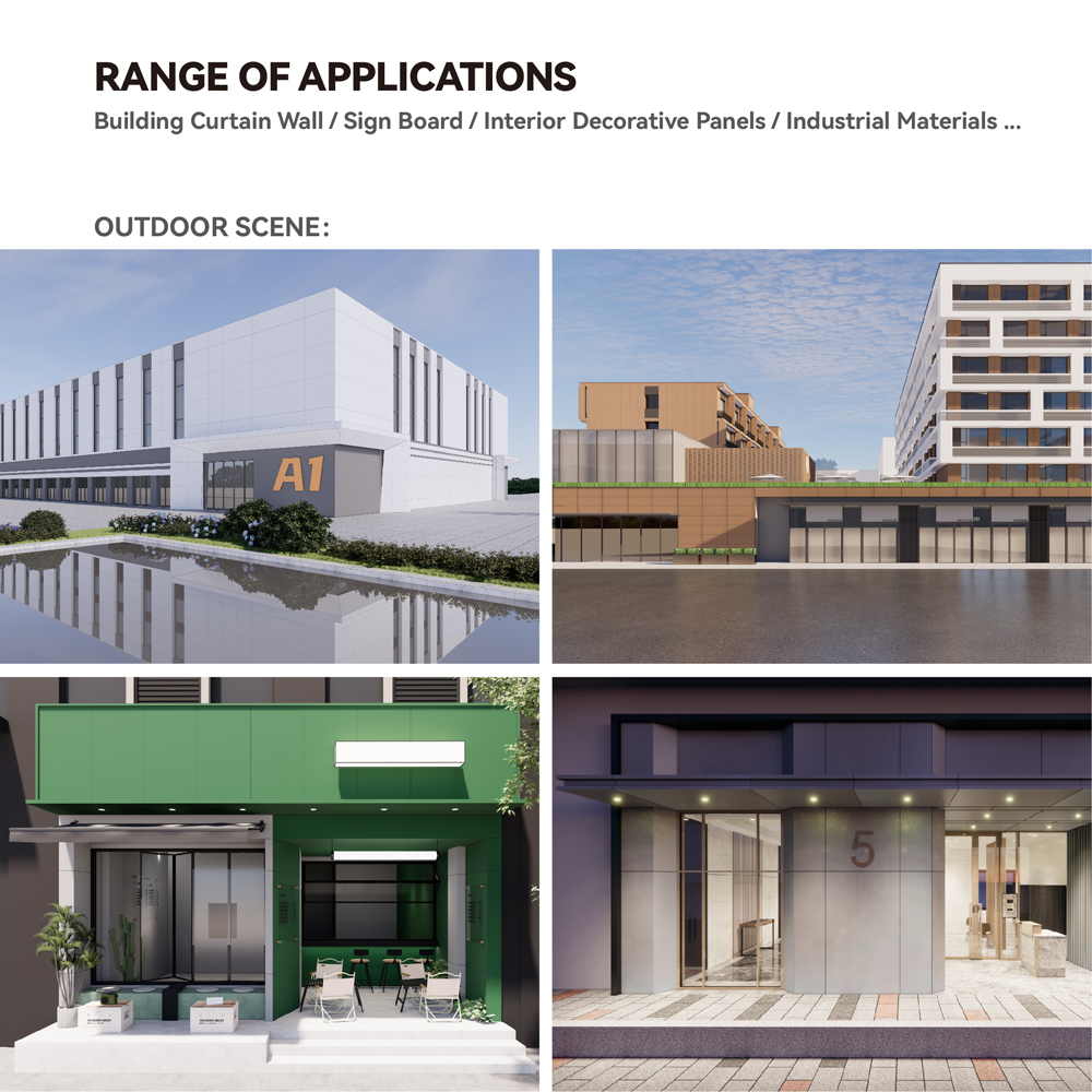 Weather Resistant Lightweight ACP Panel for Modern Building Cladding
