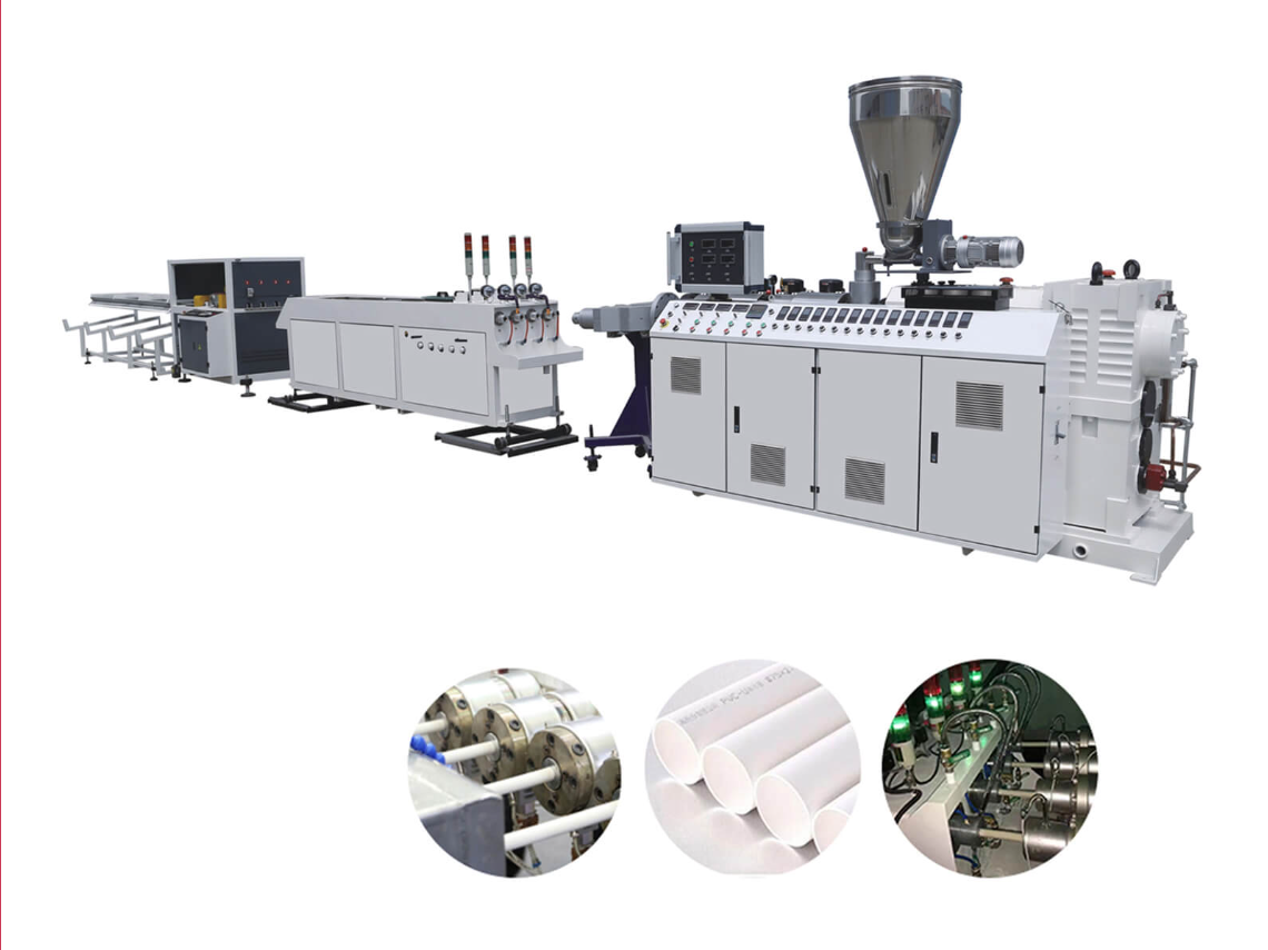 PVC Pipe Making Machine Automatic Solution For Residential Plumbing Pipe