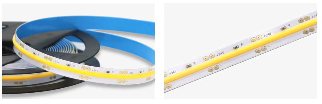 High Density FOB COB LED Strip Light 180 Degree Beam Angle 15W Low Light Decay