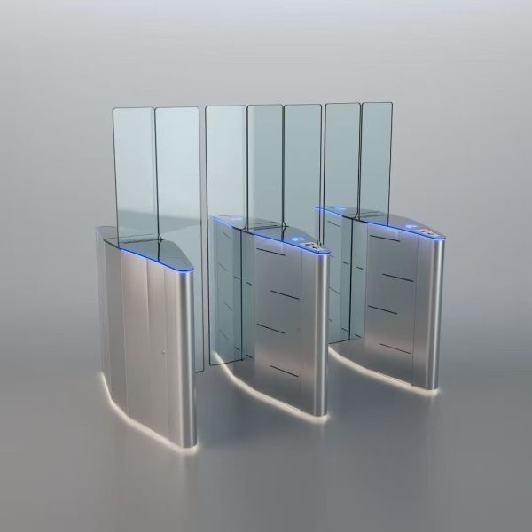 High Level Safety Airport Fully Automatic Turnstile Retractable Turnstile Automatic Swing Barrier Baffle Gate Turnstile