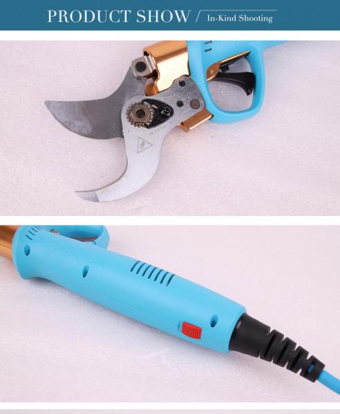 45mm Apple Tree Electric Pruning Machine Garden Tool Electric Scissors For Cutting