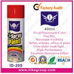 Custom Aerosol Color Fluorescent Spray Paint 400ml For Wood Furniture