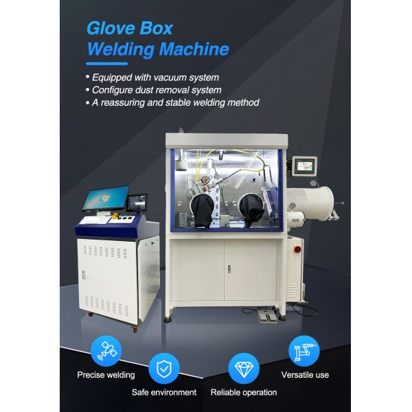 New Type of Fiber Optic Vacuum sealed Glove Box, Nitrogen Welding Machine, Sealing Welding Equipment Factory Price