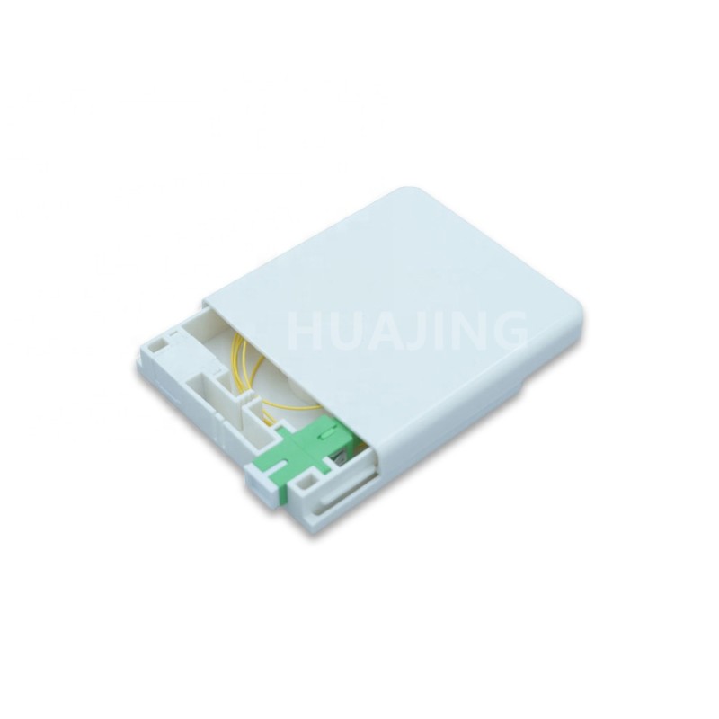 Pull Out Cover Optical Fiber Panel With Two SC / 2LC Adapter Interfaces