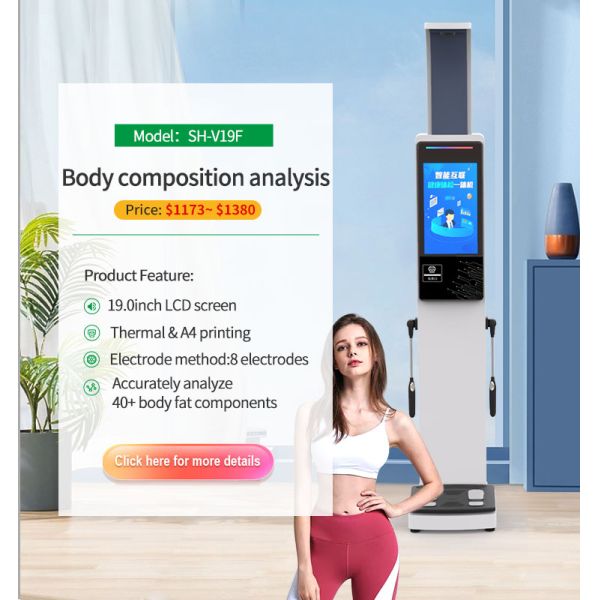 Body Scanner Machine for Gym Body Analyzer Machine Bioelectrical Impedance Body Composition Analyzer