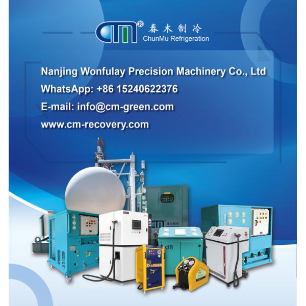 25HP Refrigerant Recovery Machine with ≤9000kg/h Liquid Push & Pull Recovery Rate