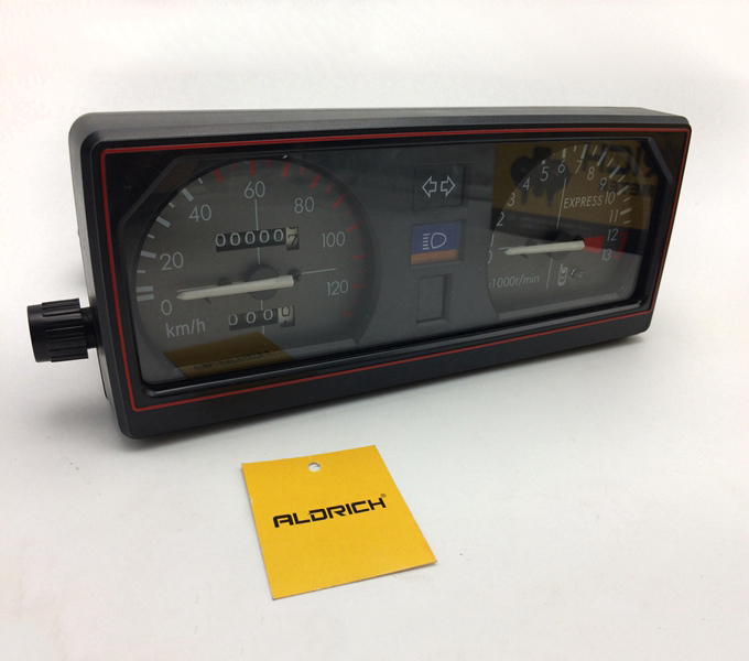Standard Size Speedometer Express - Premium Plastic Motorcycle Instrument Assembly & Dash Gauge