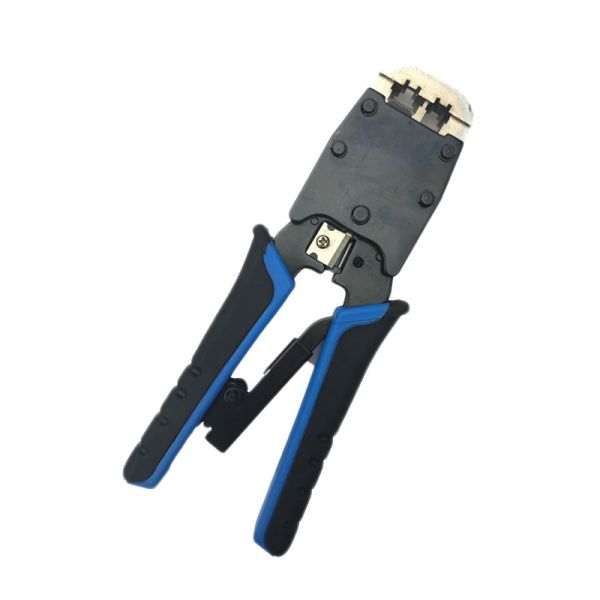 Kico 500R Modular Crimping Tool 8P8C/RJ-45 6P6C/RJ-12 6P4C/RJ-11 Connectors Plug for Cuts Strips and Crimps