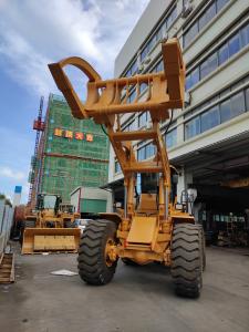 Buy cheap 8 ton to 15 ton load capacity log loader BEM15-J wheel loader with wood clamp for sale product