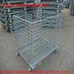 Stackable Storage Cage/ matal storage sheds/pallet cage/security cage/metal bin