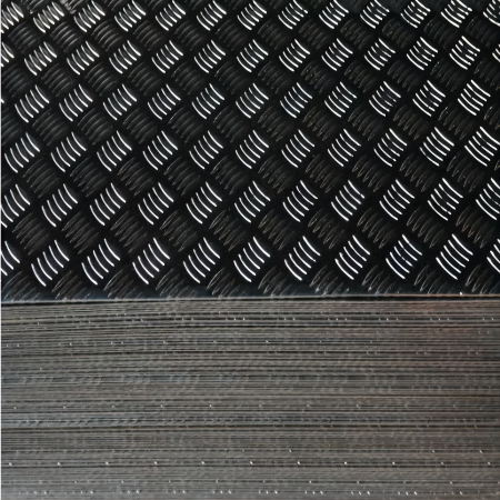 Rustproof 5052 Aluminium Checkered Plate Sheet For Building 1500mm