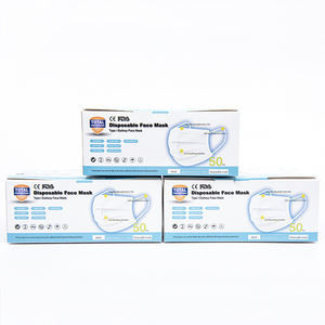 Buy cheap 50 Pcs 3 layer GBT32610-2016 Disposable Face Mask product