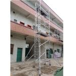 EN1004 Standard Aluminium Ladder Frame Scaffolding For Building Construction